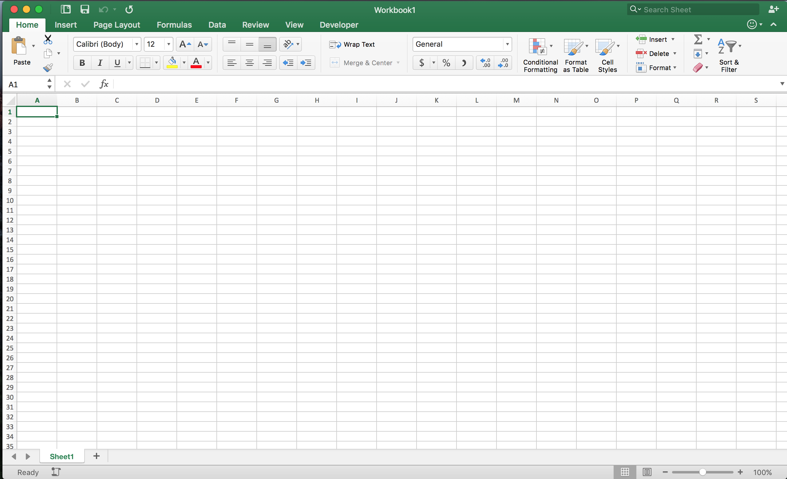 osx excel