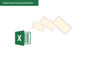 Gửi email từ excel trong VBA