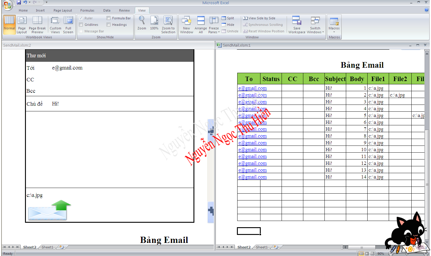 Cách nén tệp Excel để gửi qua Gmail?
