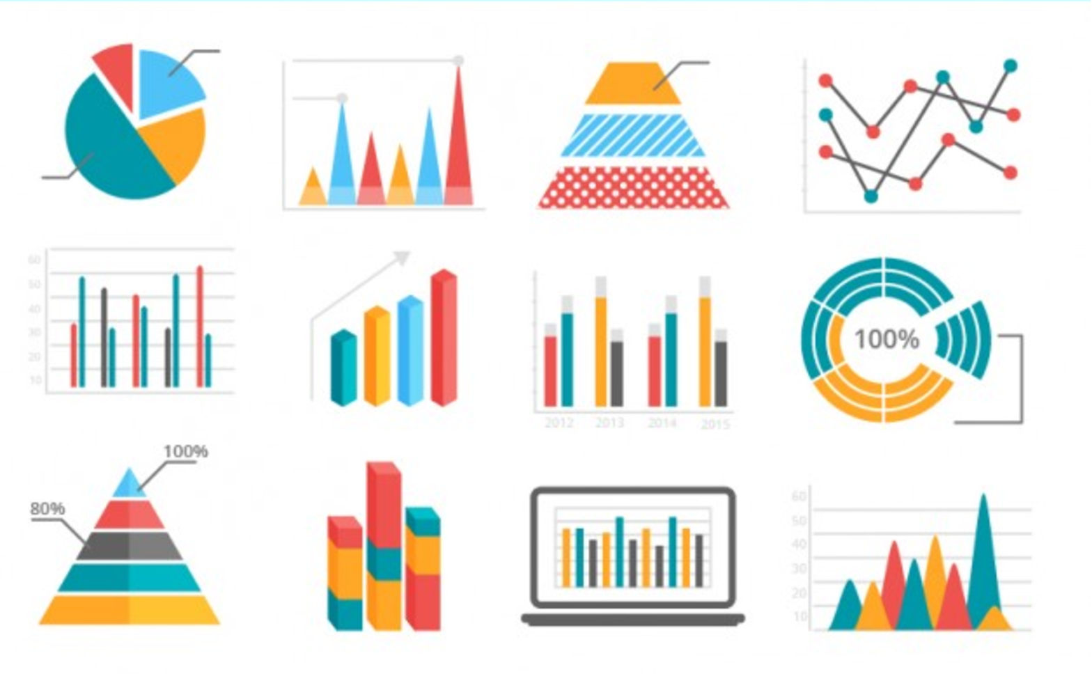 8 Cách để tút lại biểu đồ tài chính đẹp trong Excel- Học Excel ...