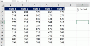 bật tắt conditional formatting trong Excel