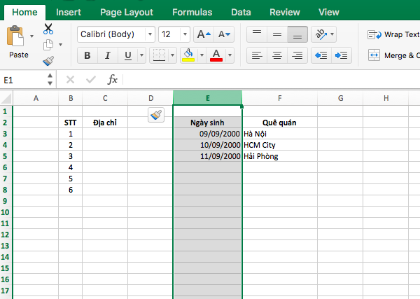 Hướng Dẫn Thêm Cột Và Xóa Cột Trong Excel 2003, 2007, 2010, 2013, 2016