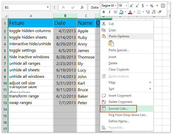 Cách bảo vệ/khóa cột ẩn trong Excel - Học Excel Online Miễn Phí