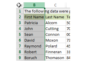 Cách bỏ ẩn và hiển thị các cột ẩn trong Excel theo cách Đơn Giản Nhất
