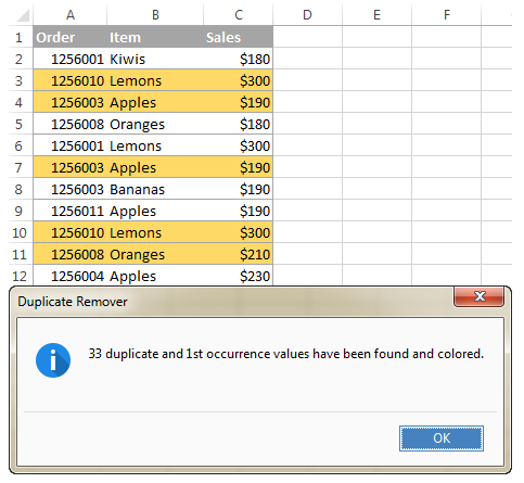 Cách làm nổi bật các ô và các hàng trùng lặp trong Excel Cực Dễ