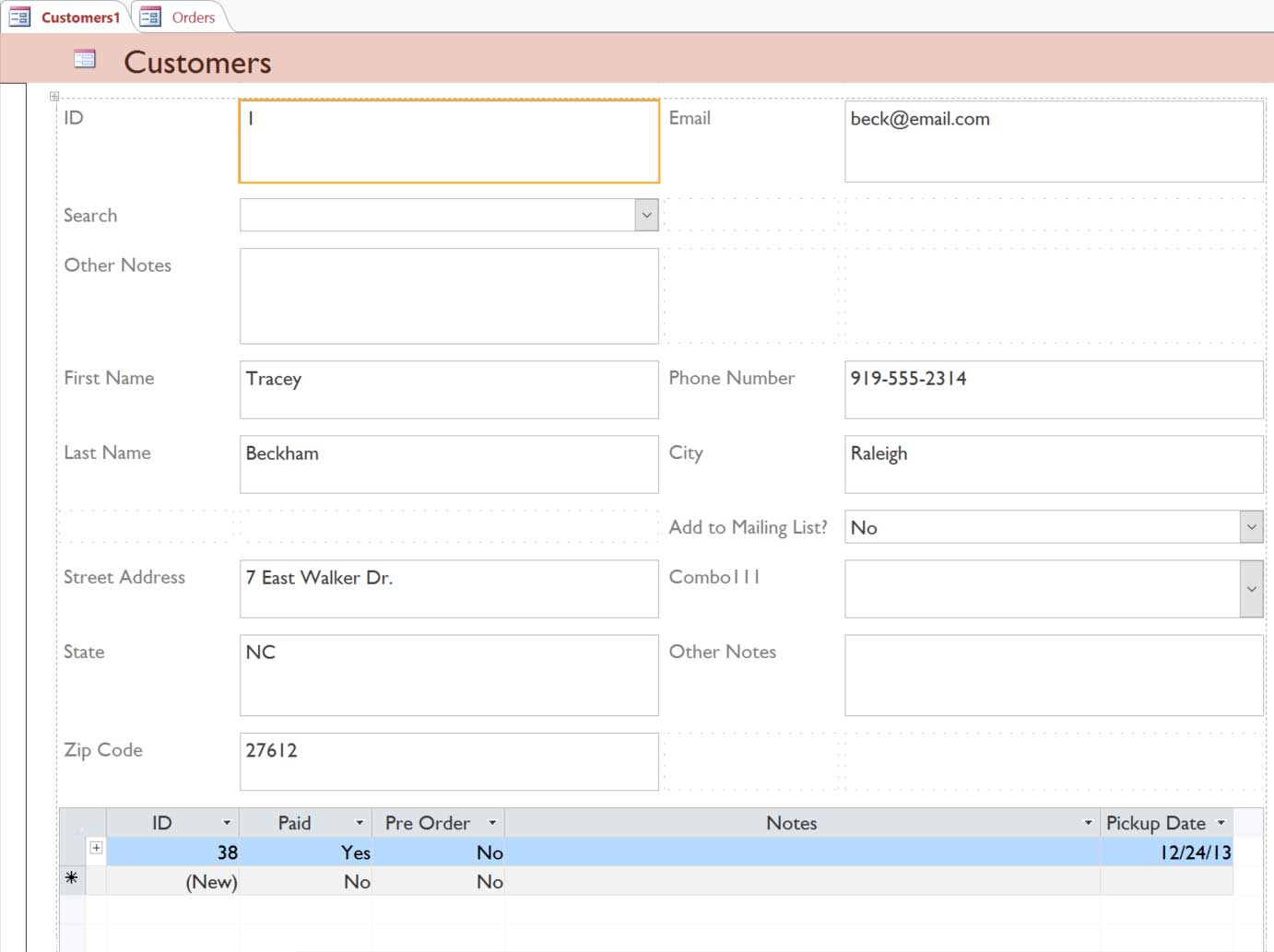 Hướng dẫn tạo lập form trong Access 2016 - Học Excel Online Miễn Phí