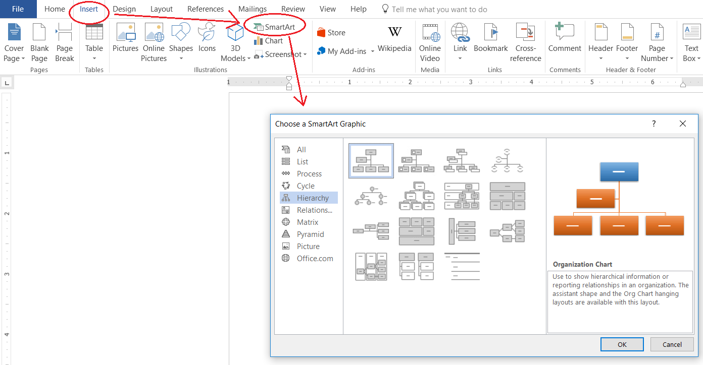 Hướng Dẫn Cách Tạo Sơ đồ Tổ Chức Công Ty Trong Microsoft Excel