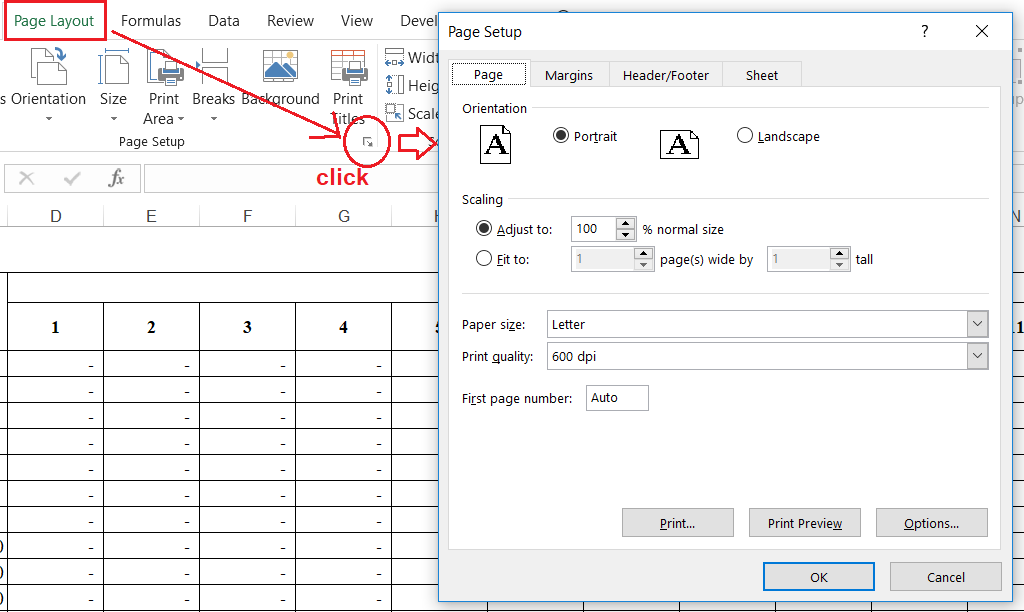 Hướng dẫn in hai mặt giấy trong Excel 2010?