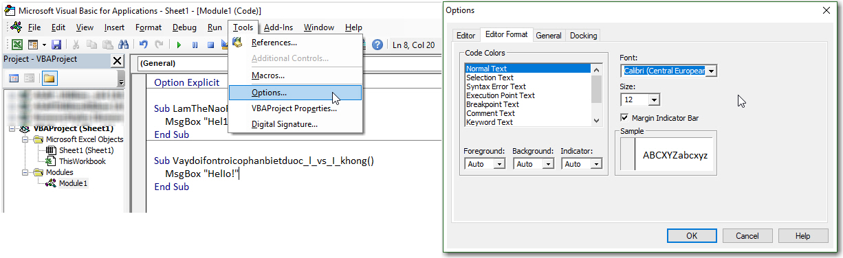 Điều chỉnh font chữ trong VBA có thể là một thách thức với những người mới bắt đầu. Tuy nhiên, với sự trợ giúp của công nghệ tiên tiến, điều này trở nên dễ dàng hơn bao giờ hết. Hãy xem hình ảnh để tìm hiểu cách thay đổi font chữ trong VBA một cách dễ dàng nhất.