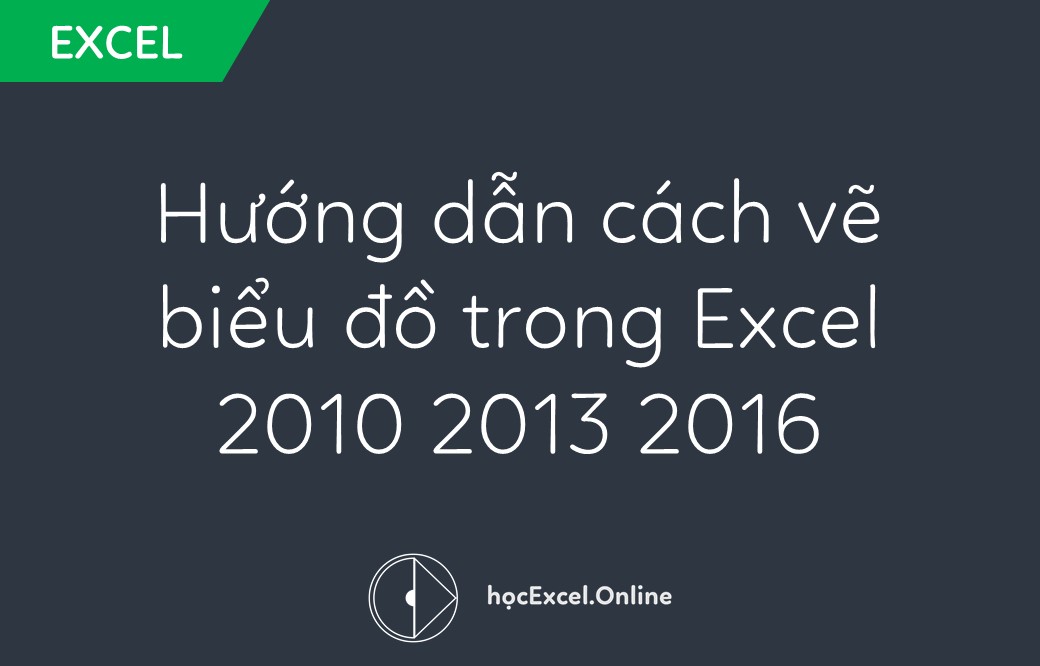 Hướng dẫn cách vẽ biểu đồ trong Excel 2010 2013 2016 2019
