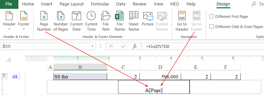 Hướng dẫn 3 cách đánh số trang trong Excel Đơn Giản, Dễ Làm 5