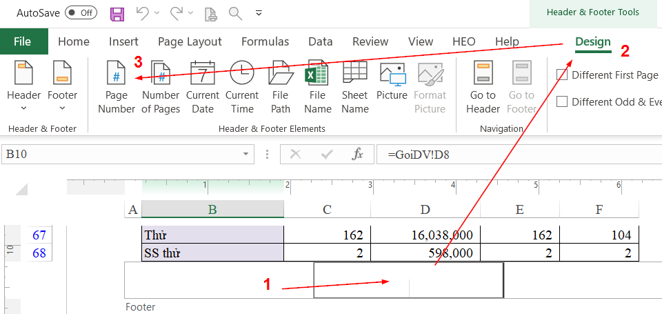 Hướng dẫn 3 cách đánh số trang trong Excel Đơn Giản, Dễ Làm 11