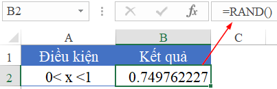 Hướng dẫn cách sử dụng hàm RANDOM trong Excel - hàm tạo số ngẫu nhiên