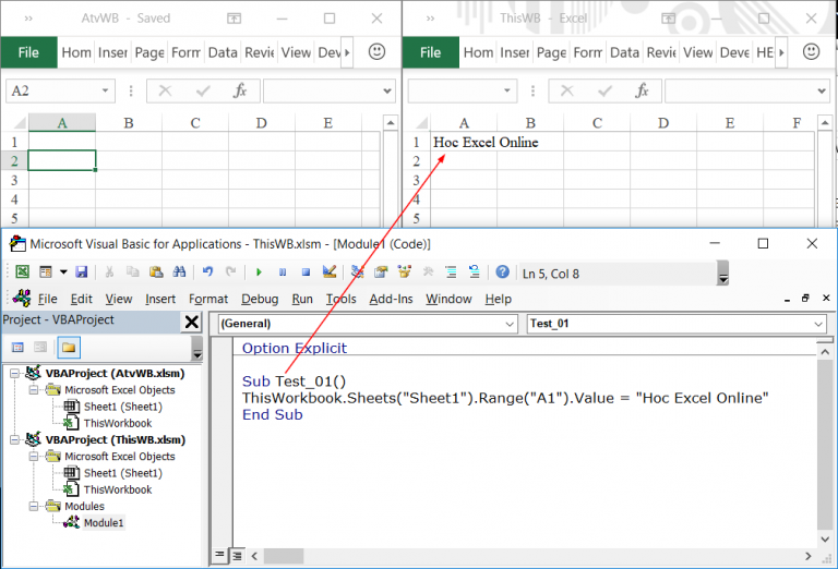 Hướng Dẫn Cách Phân Biệt ActiveWorkbook Với ThisWorkbook Khi Lập Trình ...