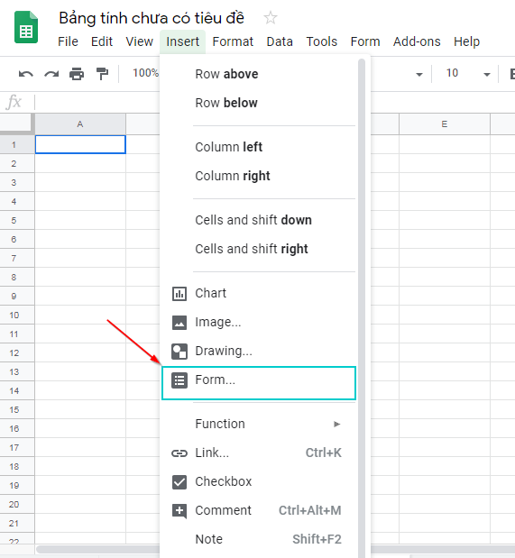 Hướng dẫn cách tạo form nhập liệu trong Google Sheet - Học Excel ...