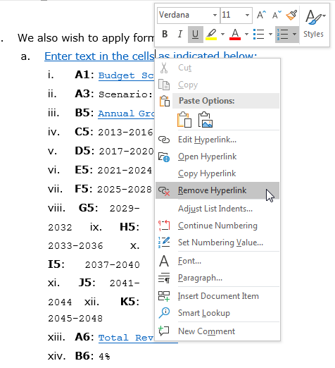 Xóa Hyperlinks trong Word: Bạn đang dựng một báo cáo cực đẹp trong Word nhưng lại không muốn các liên kết trên trang trở nên phiền phức? Không cần lo lắng, với Word 2024, việc xóa Hyperlinks sẽ dễ dàng hơn bao giờ hết. Chỉ với vài thao tác đơn giản, bạn có thể loại bỏ các liên kết không cần thiết một cách nhanh chóng, giúp cho trang báo cáo của bạn thật ấn tượng và chuyên nghiệp.