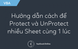 Hướng dẫn cách để Protect và UnProtect
