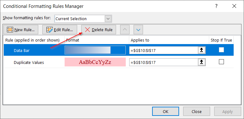 Bỏ Conditional Formatting Trong Excel - Học Excel Online Miễn Phí