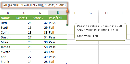 C u L nh IF Trong Excel V i Nhi u i u Ki n IF AND