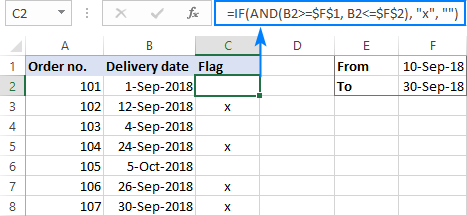 Công thức IF AND trong Excel 6