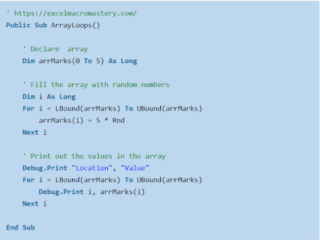 VBA ARRAY TRONG EXCEL - HƯỚNG DẪN ĐẦY ĐỦ - Học Excel Online