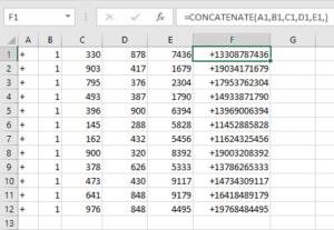 1- Kết nối văn bản trong Excel bằng hàm CONCAT và TEXTJOIN