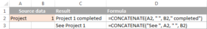 3-CONCATENATE trong Excel: Kết hợp chuỗi