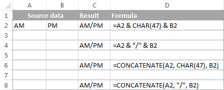 8-CONCATENATE trong Excel: Kết hợp chuỗi