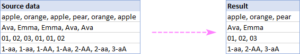 Xóa dữ liệu trùng lặp trong một ô Excel