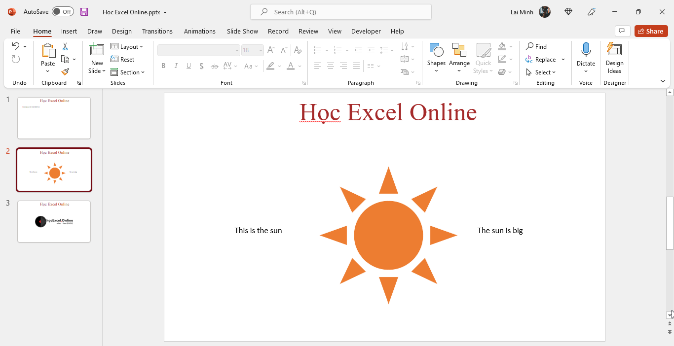 Thay đổi font chữ hàng loạt trong PowerPoint bằng VBA - Học Excel ...