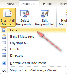 Cách sử dụng mail merge trong Word để trộn văn bản