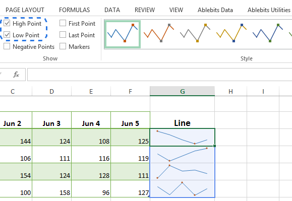 Chèn sparklines vào Excel sẽ giúp cho bảng tính của bạn trở nên sinh động và dễ hiểu hơn. Giờ đây, bạn có thể xem hình ảnh liên quan để tìm hiểu cách chèn sparklines vào Excel.