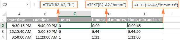 3 - cách tính thời gian nhập Excel