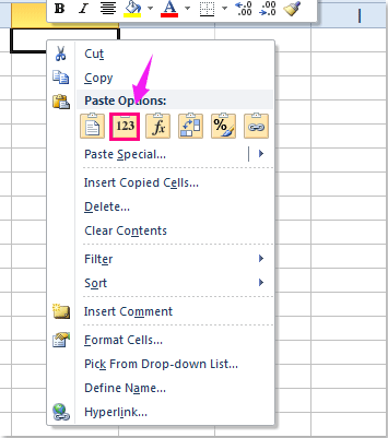 2 - cách loại bỏ dấu nháy trong Excel
